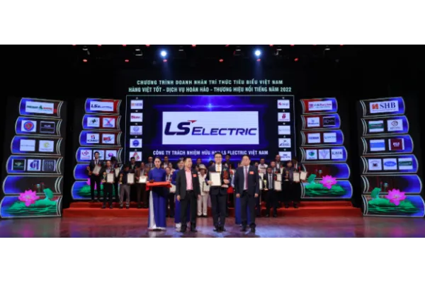 LS Electric Việt Nam được trao các giải thưởng về thương hiệu uy tín và sản phẩm chất lượng năm 2022